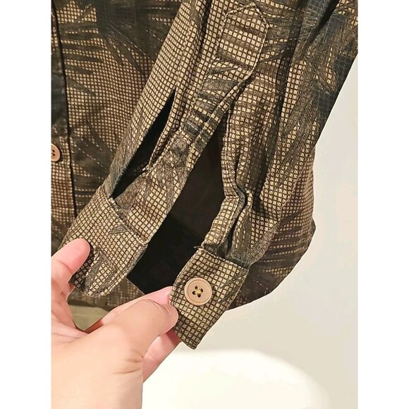 NWT Superdry Army Shirt Men's XL Green Camo Military Field Army Casual Utility - Picture 12 of 13